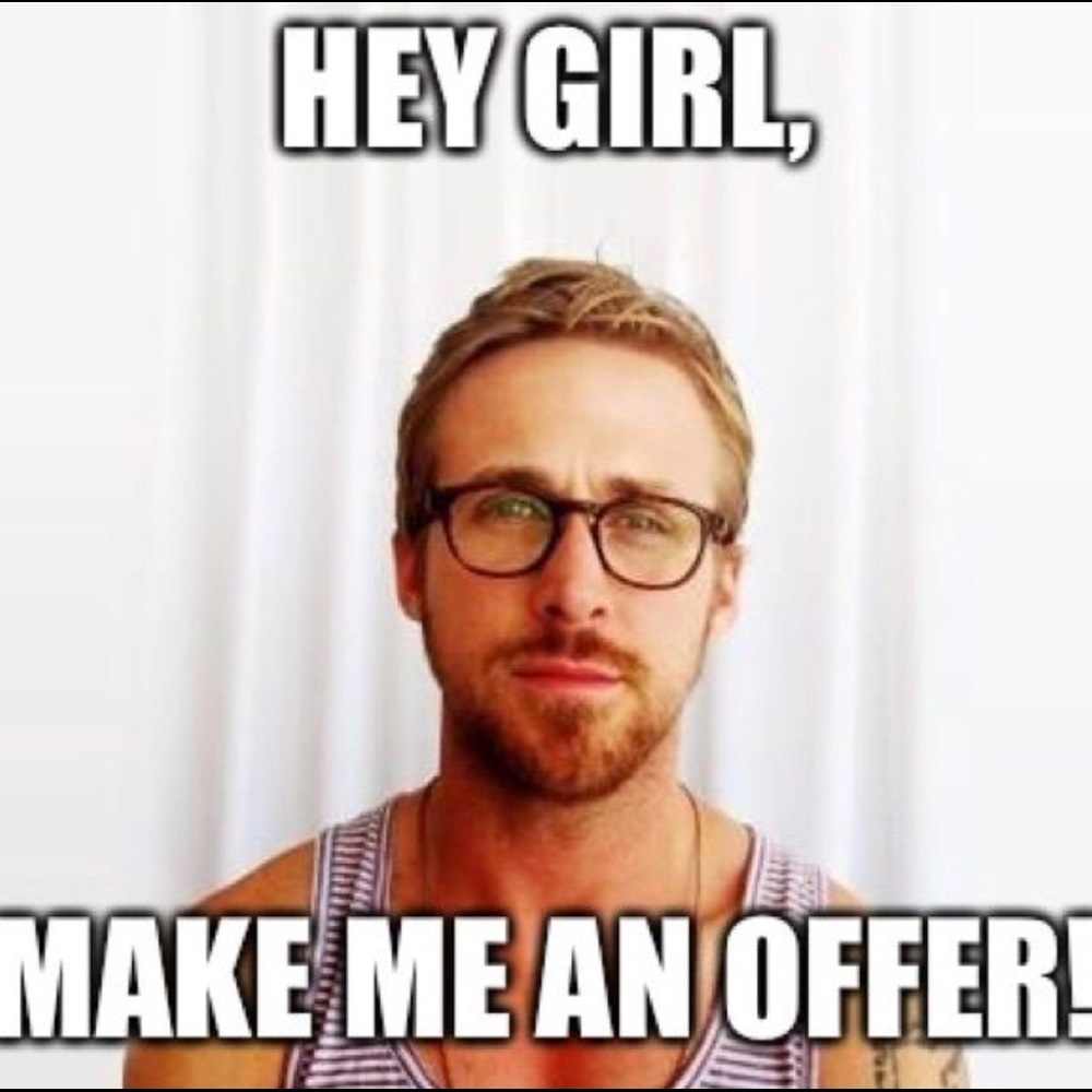 All reasonable offers are considered!